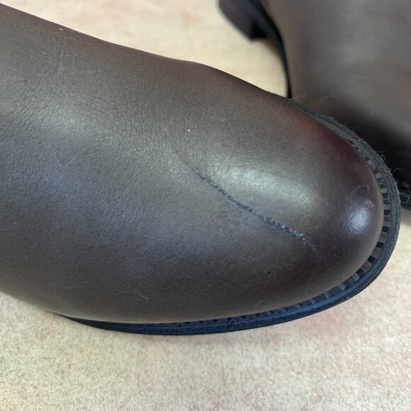 Franco Sarto Hyla Leather Grey Ankle Booties - Picture 14 of 14